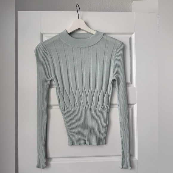 Club Monaco Ribbed Sweater, Size XS - Picture 1 of 3
